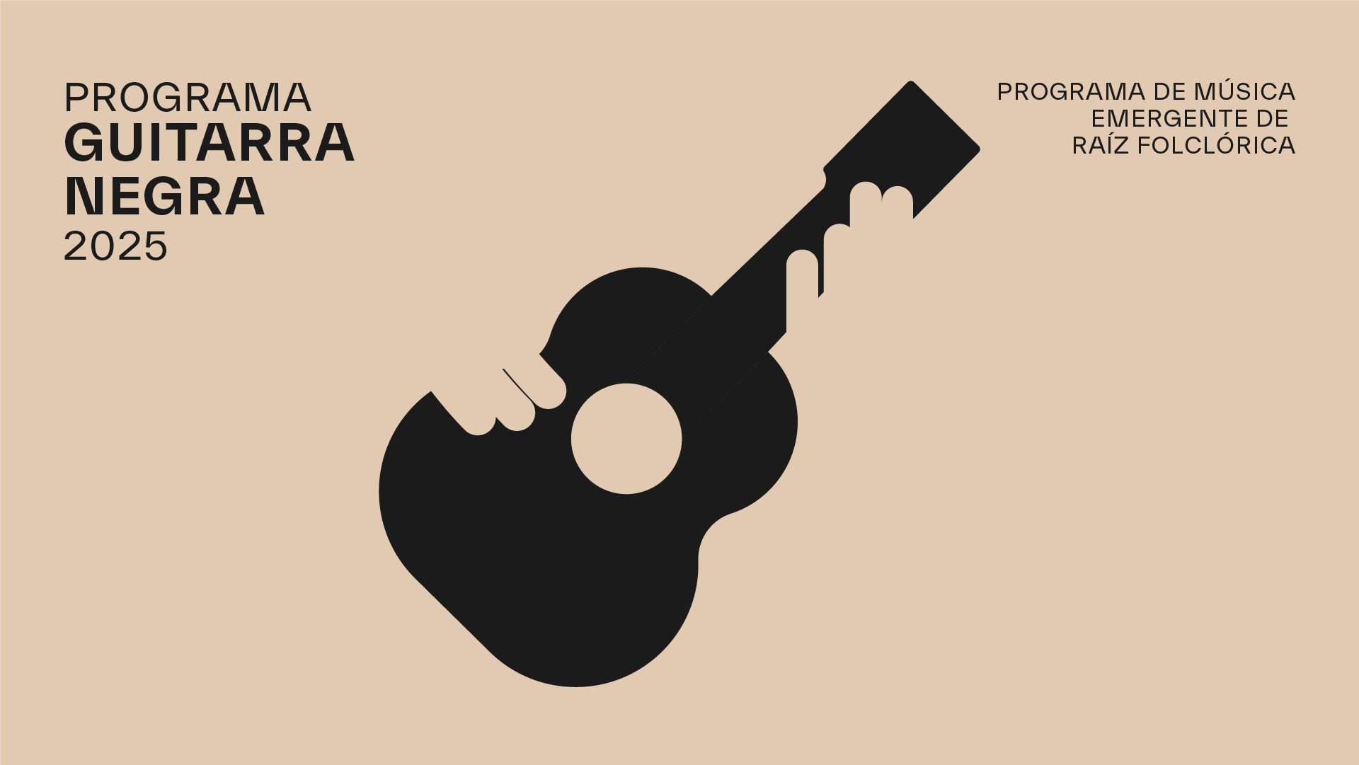 Selección Guitarra Negra 2025