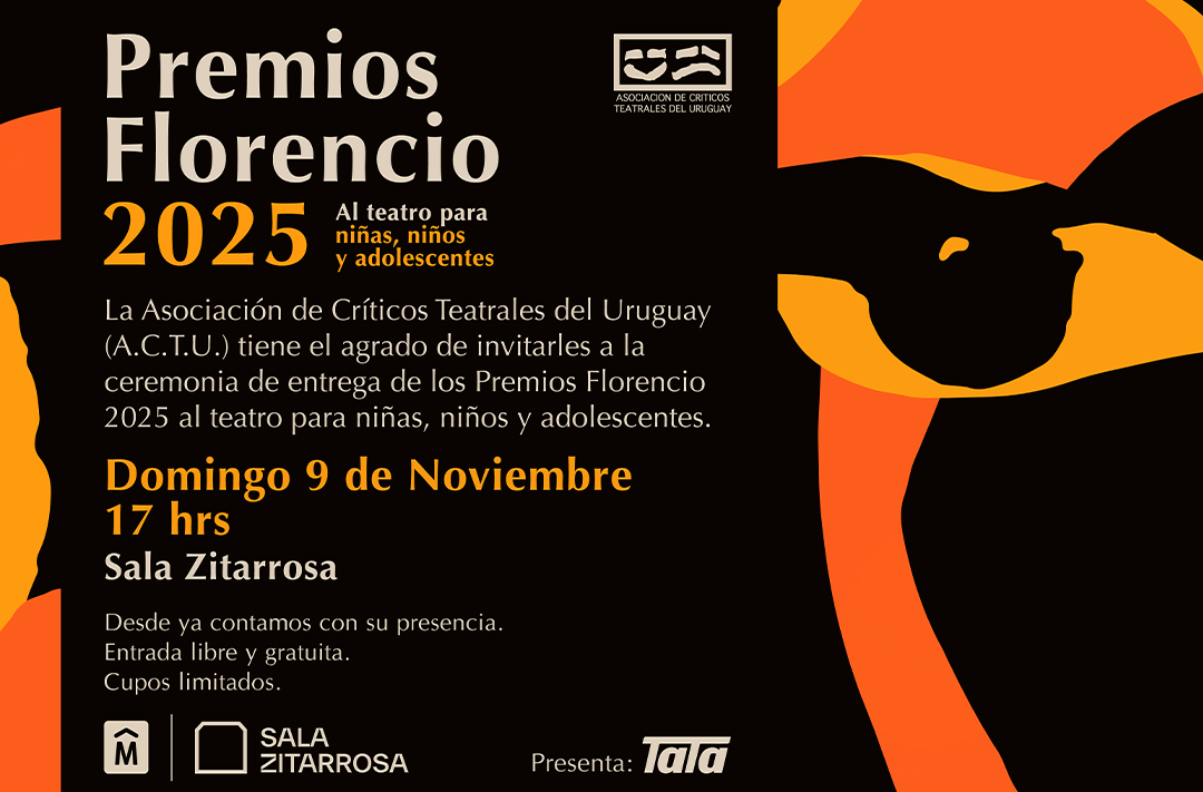 Premios Florencio 2025 al teatro para niños, niñas y adolescentes