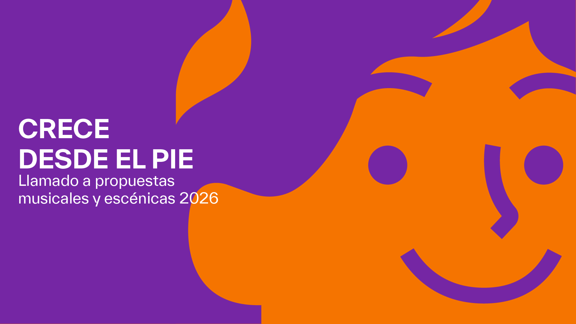 Convocatoria abierta para Crece desde el pie 2026